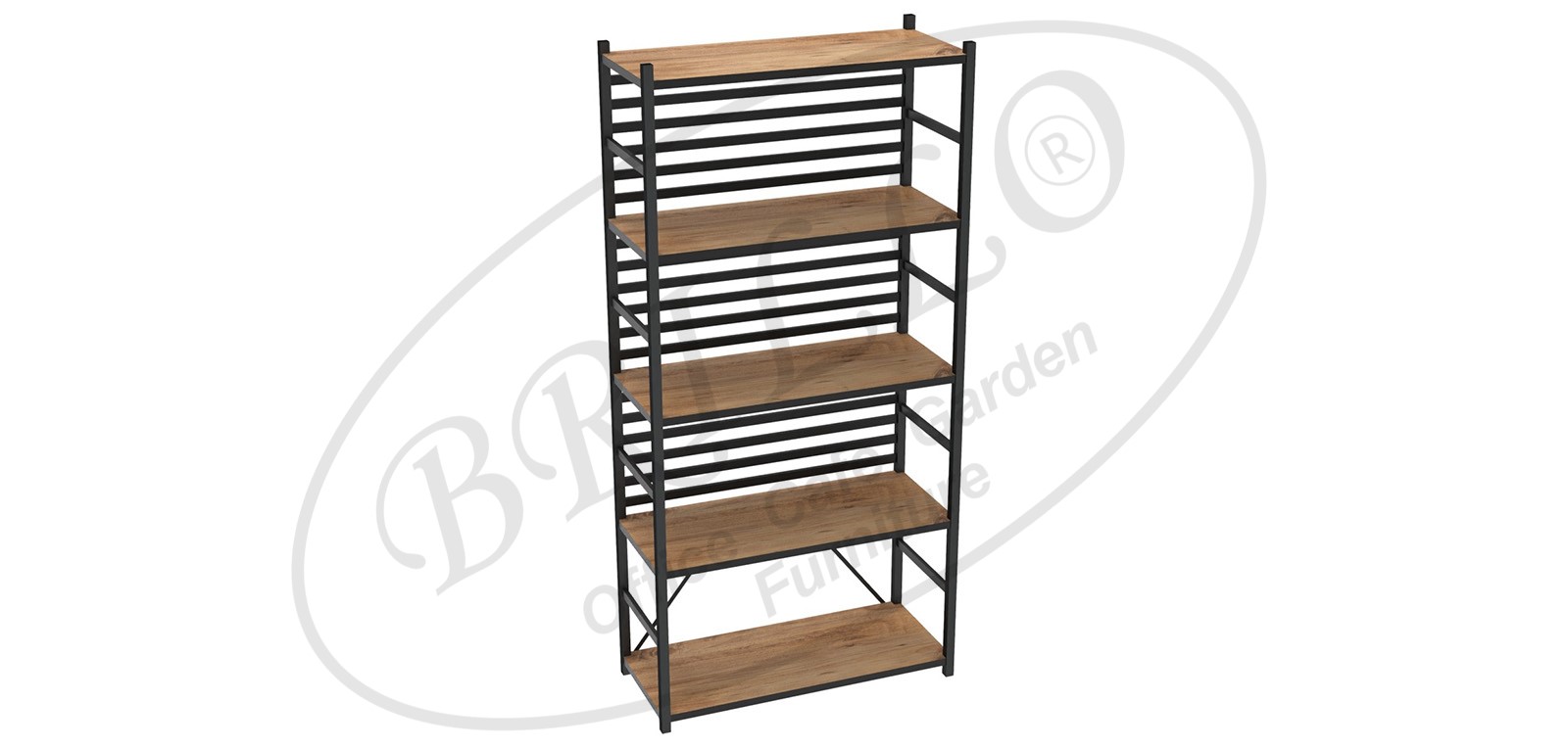 Toli 5'li Raf (Yatay) - Ofis mobilyası - Ofis mobilyaları